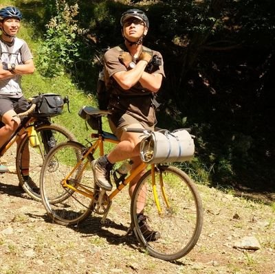 山岳ミックス自転車ツーリングがすき。担ぎます、道具も考えます。全地形的活動を。 きゃんつー集い、山岳サイクリング研究、自転車ツーリングギア研究。行きたいところに、行きたいように行き、欲しいものを、欲しいままに作れるようになりたい。