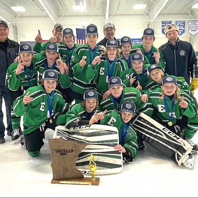 21-22 East Grand Forks Pee Wee A Hockey Team, 2022 Minnesota State Champs!