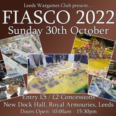 LWC play most types of games, and holds FIASCO at the Royal Armouries every October.
https://t.co/APZtmuzu37