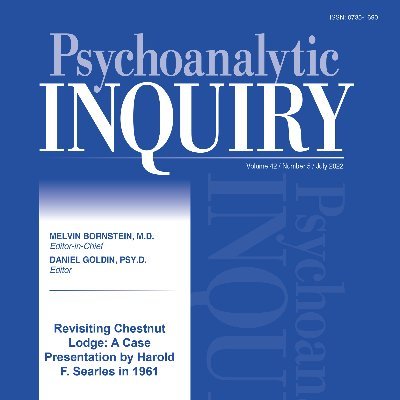 Psychoanalytic Inquiry is  a journal exploring ideas in depth psychology from all schools | enjoy our podcast: https://t.co/xpVMDE8yAy