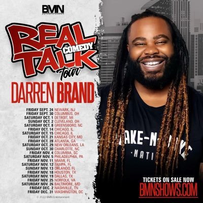 AGGIE ALUM comedian/host/ writer/producer/actor For booking contact darrenbrand@gmail.com 1/4 #FFCS , general of @nxlevel , #WildnOut cast member