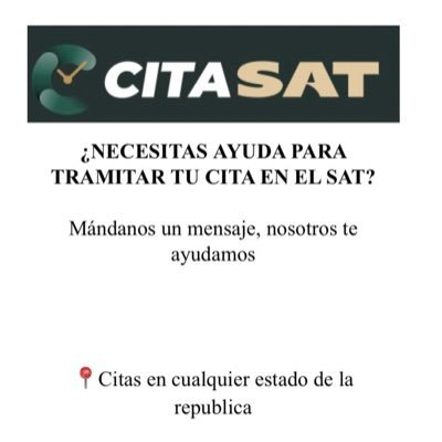 SAT Servicios de citas