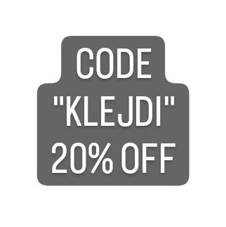 USE CODE KLEJDI FOR 20% OFF!!