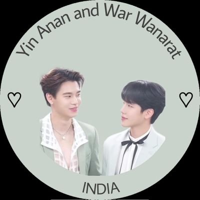 YINWAR INDIA Official FANCLUB 🇮🇳
- @yinyin_anw @warwanarat 
- #yinyin_anw #warwanarat #mooyor
#หยิ่นวอร์.

Estb-23 august 2022