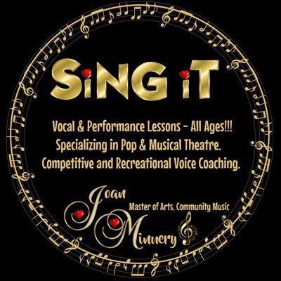 #SingIt #SiNGiT #SingItBrantford Vocal Music Lessons & Performance. Instructor Joan Minnery. Sing It Loud -- Sing It Proud ... Whatever It Takes. 117