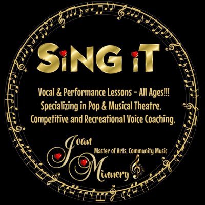 #SingIt #SiNGiT #SingItBrantford Vocal Music Lessons & Performance. Instructor Joan Minnery. Sing It Loud -- Sing It Proud ... Whatever It Takes. 117