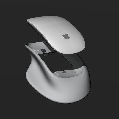 Transforming Apple Magic Mouse 2 into an incredibly comfortable, fully ergonomic experience!