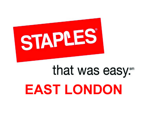 Located on Dundas St. East (at Clarke Rd.), Staples is your one-stop-shop for all of your business' unique needs.