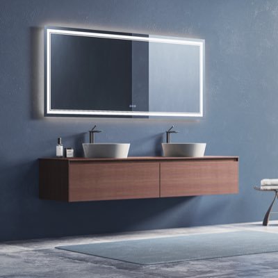 Brand for Led Bathroom Mirror, Awandee Vanity Mirror for Bathroom