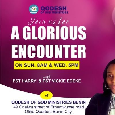 Qodesh is a Hebrew word which means sanctuary and our vision is to teach the word of our oneness with Christ so that people may live heaven on earth.