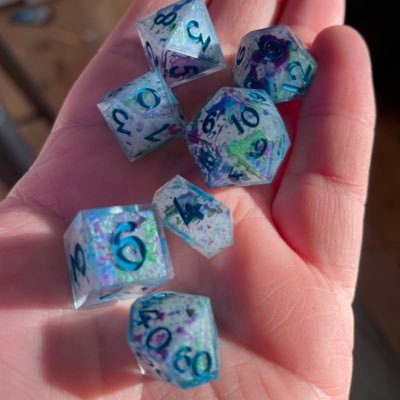 Maker of dice and other random resin art, author, husband and father of two. (He/him) https://t.co/RFRXnt7LoU