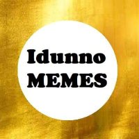IdunnoMEMES(@IdunnoMemes) 's Twitter Profile Photo