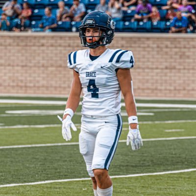 Grace Christian Academy WR ‘23 | GPA 4.0 | 3x All State | 3x 1st team all region | ht 5’9” | weight 168 |