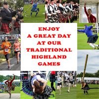 Scottish Highland Games are among the most popular events in the country, with our visitors