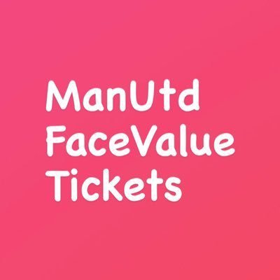 FaceValue Tickets | Not For Profit | No Affiliation To MUFC