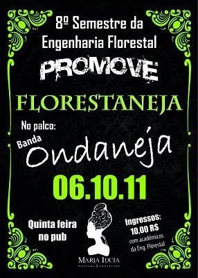 A festa mais badalada da Engenharia Florestal, PUB Maria Lucia 6/10/2011