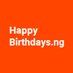 HappyBirthdays.ng (@Birthdaysng) Twitter profile photo