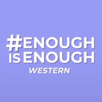 Enough Is Enough Western (@students4agency) 's Twitter Profile Photo Enough Is Enough Western (@students4agency) 's Twitter Profile Photo