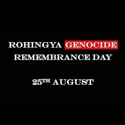 For justice and accountability to the victims and survivors, and across Burma. 

Account managed by the Rohingya Genocide Remembrance Day Organizing Committee.