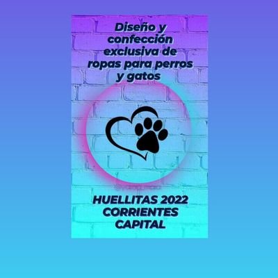 hace varios años inicie este emprendimiento estoy en corrientes capital ,mis diseños los hago a medida de cada mascota exclusivamente