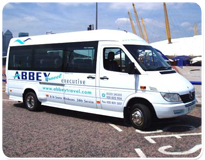 AbbeyTravel's profile picture. Abbey Travel luxury coach, double decker bus and minibus hire. Airport transfers, corporate and business hire, London & National tours.