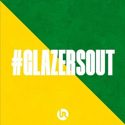 Man Utd fan #GlazersOut