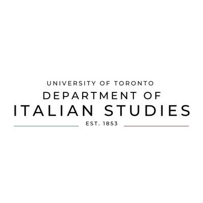 Official account of the Department of Italian Studies, University of Toronto