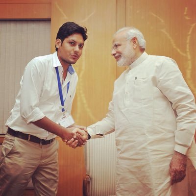 State Office Bearer Bjym Rajasthan. Honoured To Be Followed By PM Shri Narendra Modi