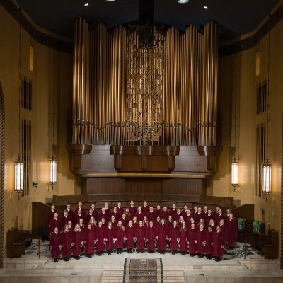 The touring choral ensemble at Gustavus Adolphus College in St. Peter, MN