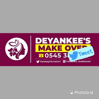 CEO of Deyankee’s makeover Professional makeup artist/wig maker/nail fixing and everything about beauty 📍New Abirem 📲Dm for enquire