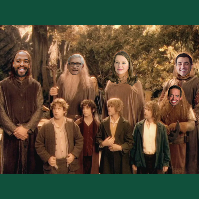 The heroes will not save us. It takes ordinary Hobbits working, voting, and memeing together to build an equitable Wisconsin. Submissions welcome #VoteFrodoNov8