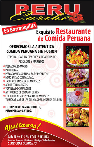 Volantes de comida a domicilio