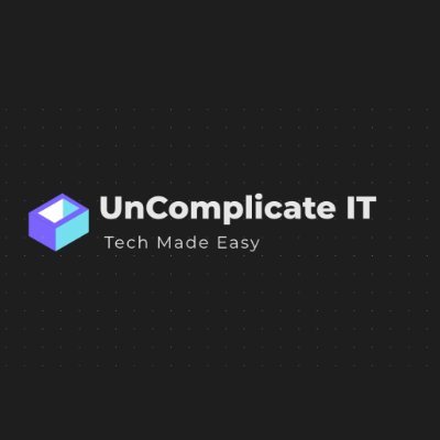 ItUncomplicate's profile picture. In an increasingly volatile and fast-paced world, understanding technology in more important than ever and we make it easy for you to understand by "Uncomplicat