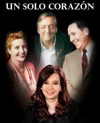 KIRCHNERISTA DE EVA,PERON,NESTOR Y CRISTINA