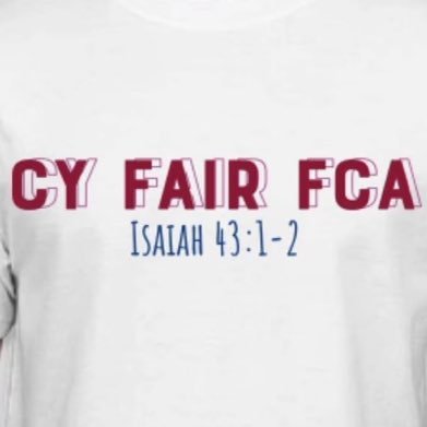 Meetings every Friday morning @ 6:45 in the auditorium. Anybody is welcome, anytime! Remind code: cy-fairfca