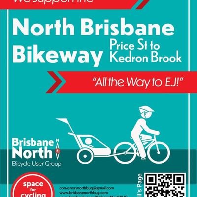 Brisbane North Bicycle User Group is a volunteer group that works for safer cycling for all people who cycle.