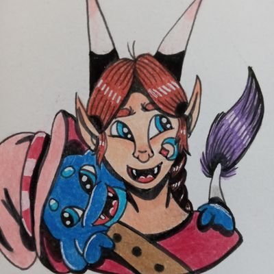 I am an artist, I enjoy illustrating and showing off my art. I'm looking to make a career from it as well. Profile is by me. Needed a change and forgot.