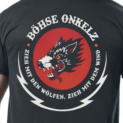 Zieh mit den Wölfen, Böhse Onkelz T-Shirt