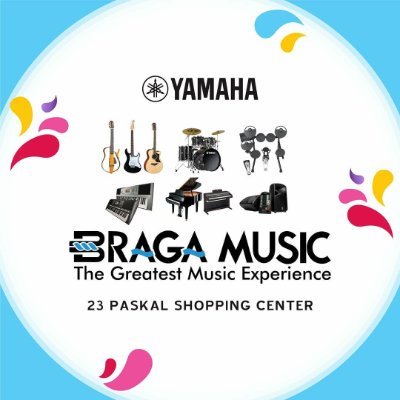 BragaMusic23P's profile picture. Yamaha Dealer & Music School
📍 23 Paskal Shopping Center Lv. 3 Unit 54
☎️ 022 2056 8656 (Showroom) / 022 2056 8657 (School)
📱 0878 7378 6103