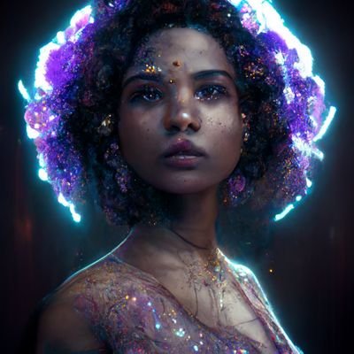 AfroLavendula's profile picture. We're all here now... let's just make the best of this shit situation☺️😘!