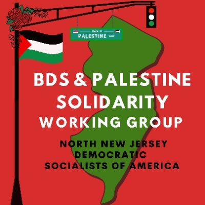 BDS and Palestine Solidarity Working Group of the North New Jersey chapter of DSA. Email us at nnj.bds@dsanj.org #FreePalestine 🇵🇸 From the River to the Sea!