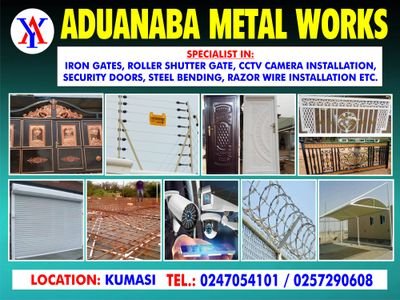 Aduanaba is reliable enterprise that gives quality goods and services to his customers.We deals with general construction and Metal fabrication work. SHALOM!!!