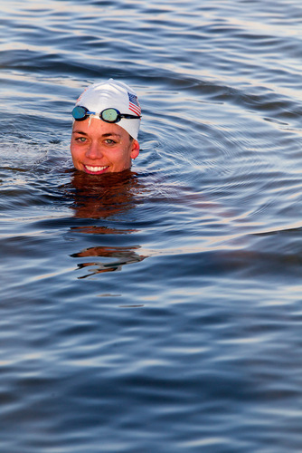 swimsevenseas's profile picture. Mallory Mead is a professional marathon swimmer and swim coach based out of Los Angeles, California.