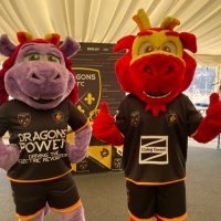 Dragons Mascots: Rodney & Anwen (@dragonsmascots) 's Twitter Profile Photo Dragons Mascots: Rodney & Anwen (@dragonsmascots) 's Twitter Profile Photo