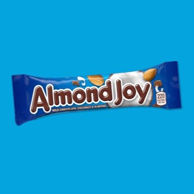 Chocolate, Coconut, and Almonds for all since 1946. We put the Joy in Almond Joy. America's least favorite Halloween candy 😭