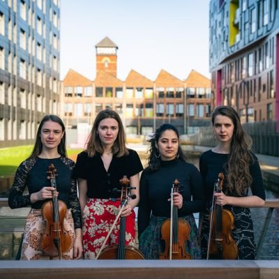 String quartet championing female and underrepresented voices | Julia Sandros-Alper | Georgina MacDonell Finlayson | Nadia Eskandari | Lucy McLuckie