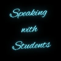Speaking with Students(@Speak2Students) 's Twitter Profile Photo