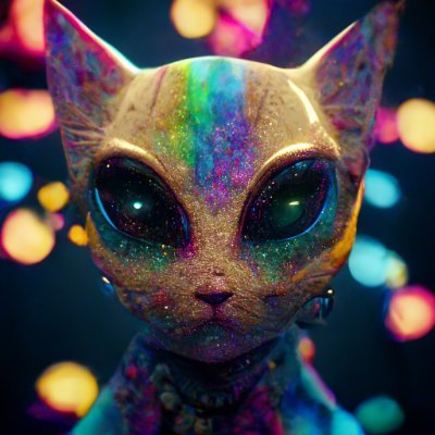 Hi children of earth. We are a group of alien space cats visiting from a wormhole an ai discovered on earth. We want you to understand we exist in time & space