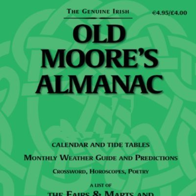 The best-known Irish Almanac that features everything you need to know about Irish culture, life, the stars, and everything else.