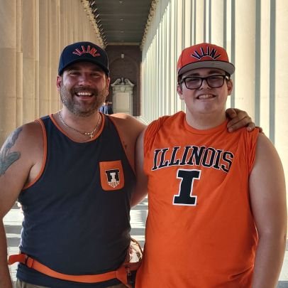 Die-hard life-long Illini fan just looking for some Ws. I - L - L!!